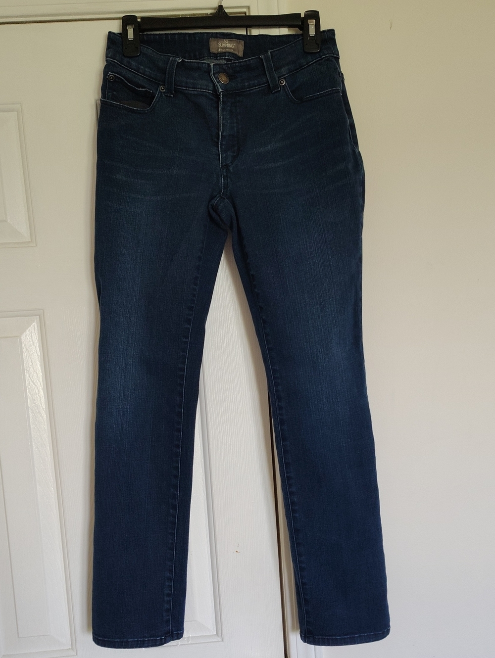Chico's Dark Indigo Straight Leg Jeans